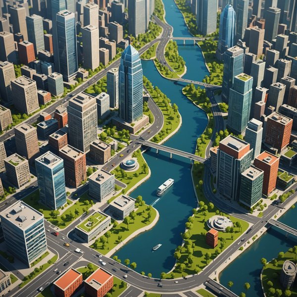 Comment un jeu de simulation de ville peut-il enseigner les principes de l'urbanisme durable?